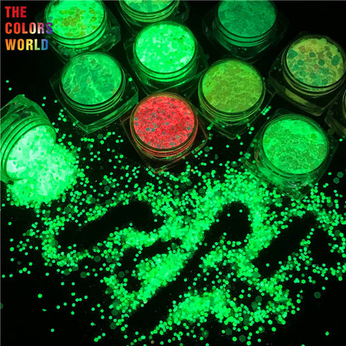 Luminous Glow In Dark Chunky Glitter