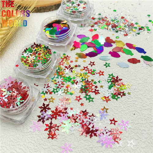 Xmas Colors Glitter