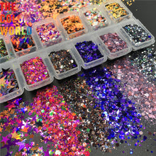 Load image into Gallery viewer, TCT-576 Halloween Nail Glitter Nail Art Decoration Маникюр Nail Design Makeup 매니큐어 Tumbler Crafts Manicure Festival Accessories
