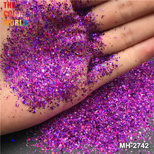 Load image into Gallery viewer, Mix Colors Laser Nails And Hair Glitter 
